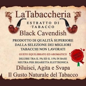 AROMA LA TABACCHERIA Estratto di Tabacco Black Cavendish 10ml