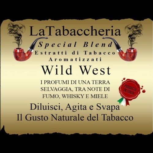 Wild West 10ml la tabaccheria atelier del vapore
