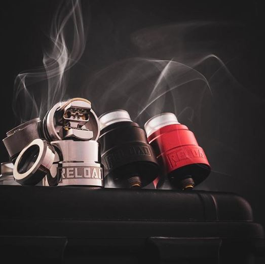Reload S RDA - Reload Vapor USA colore stainless steel