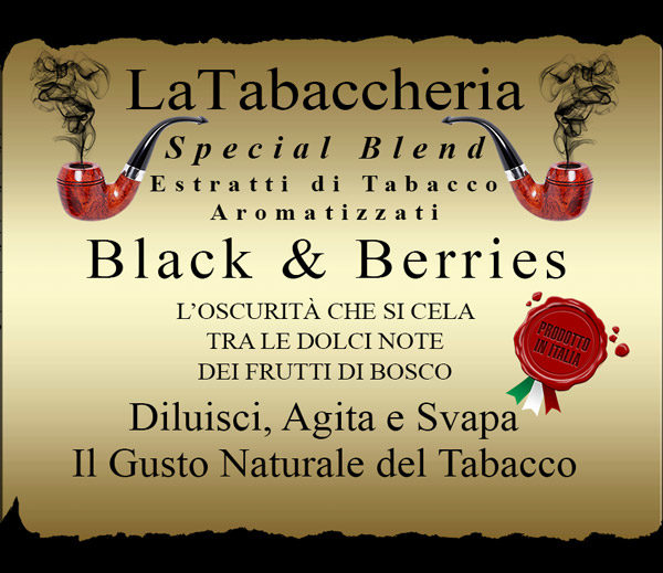 AROMA LA TABACCHERIA Special Blend – Black & Berries 10ml
