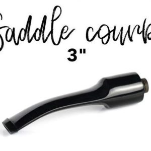 Ebanite Stem Saddle Courbé 3" - CréaVap