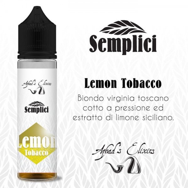 Aroma Concentrato Azhad's Semplici - Lemon Tobacco 20ml Grande Formato