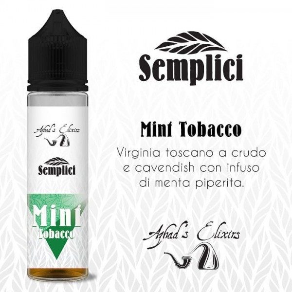 Aroma Concentrato Azhad's Semplici - Mint Tobacco 20ml Grande Formato