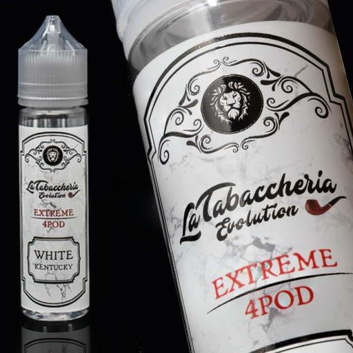 aroma 20ml white kentucky extreme 4 pod la tabaccheria