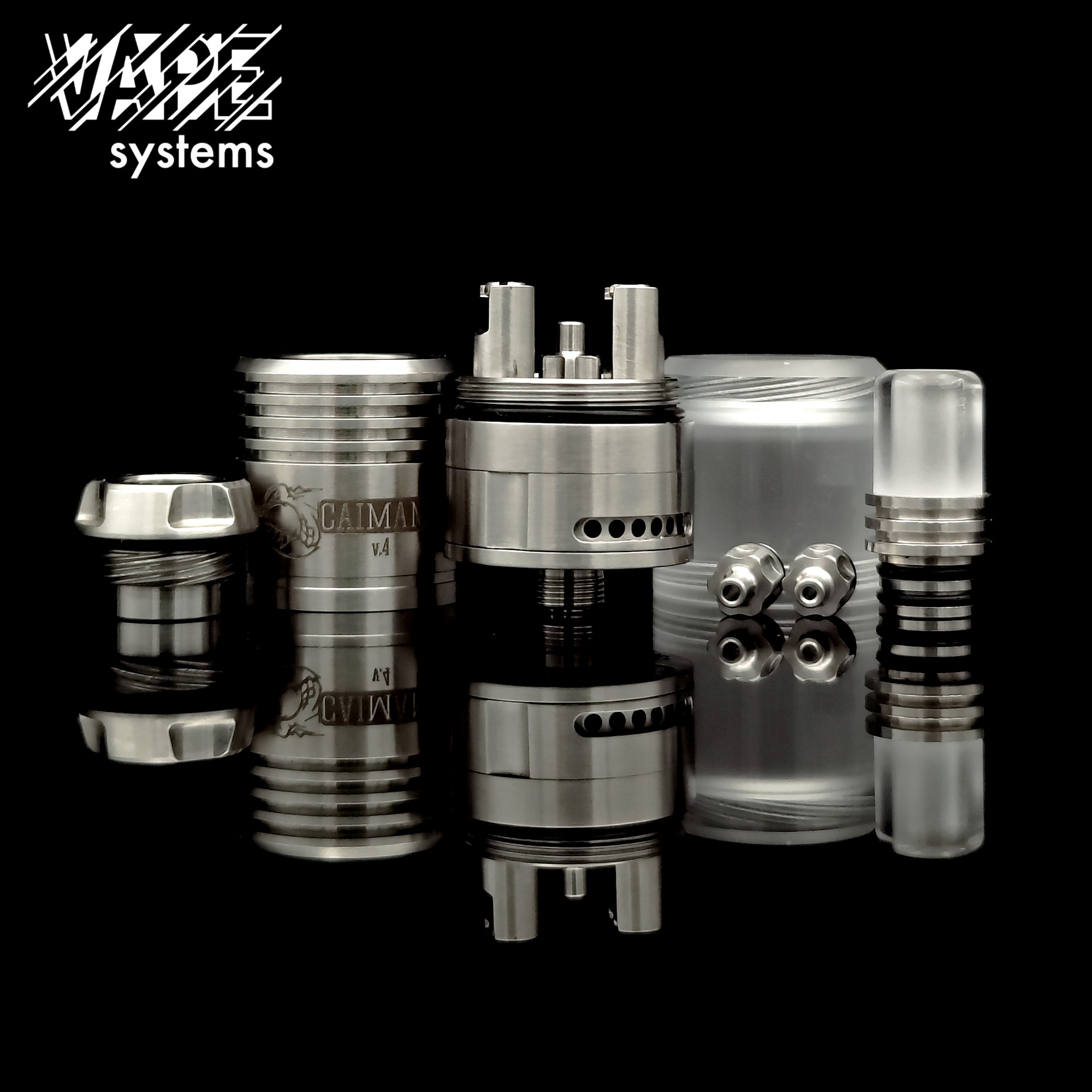 [クローン]Caiman BF RDA [hamama vape hamamavape ベイプ RBA ハイエンド スコンカー bfピン RDA アトマイザー MTL Kindbright clone] CAIMAN V5 by Vape SystemsCLONE送料無料SS31622MM