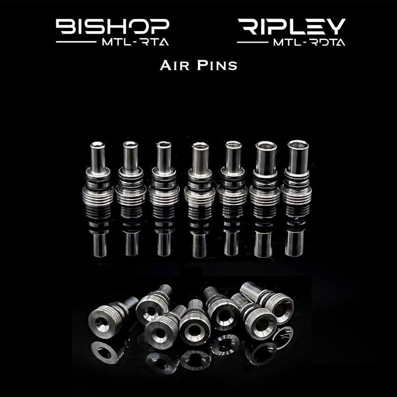 Air Pin per Bi2hop RTA / Bishop RTA / Ripley RDTA - Ambition Mods x TVGC