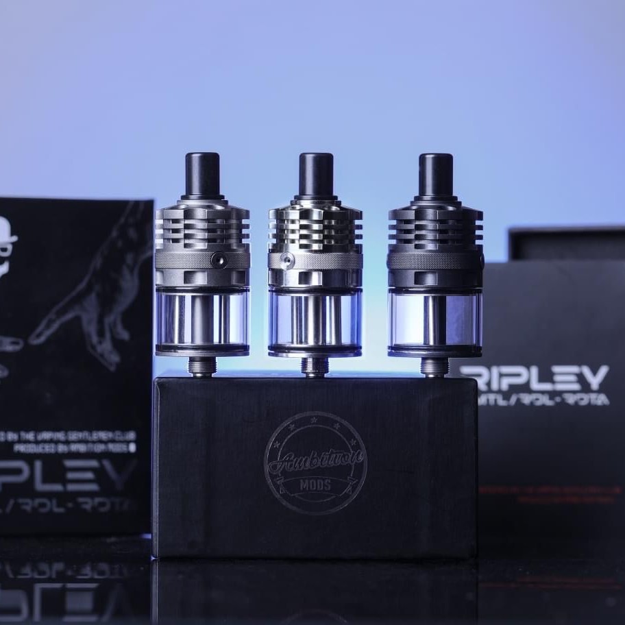 Ripley MTL / RDL RDTA Black – Ambition Mods - Atelier del Vapore
