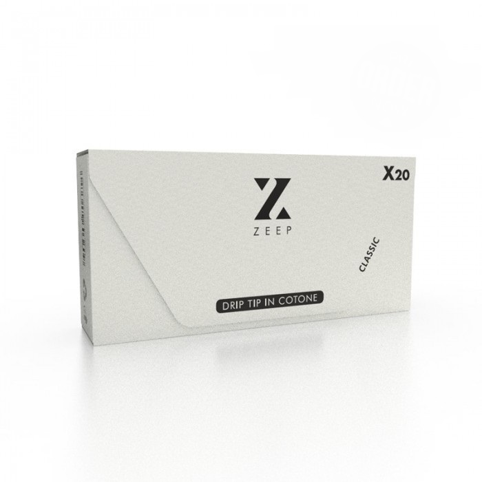 Zeep 2 Drip Tip in Cotone Classic 20Pz Zeep Atelier del Vapore