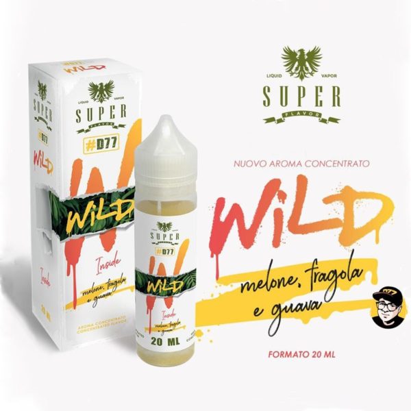 Aroma Concentrato Wild D77 20ml Grande Formato - Super Flavor