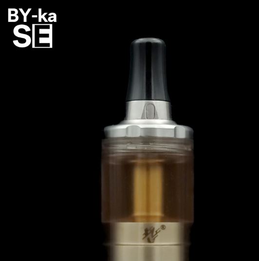 Long SE Black POM Drip Tip Vape Systems Atelier del Vapore