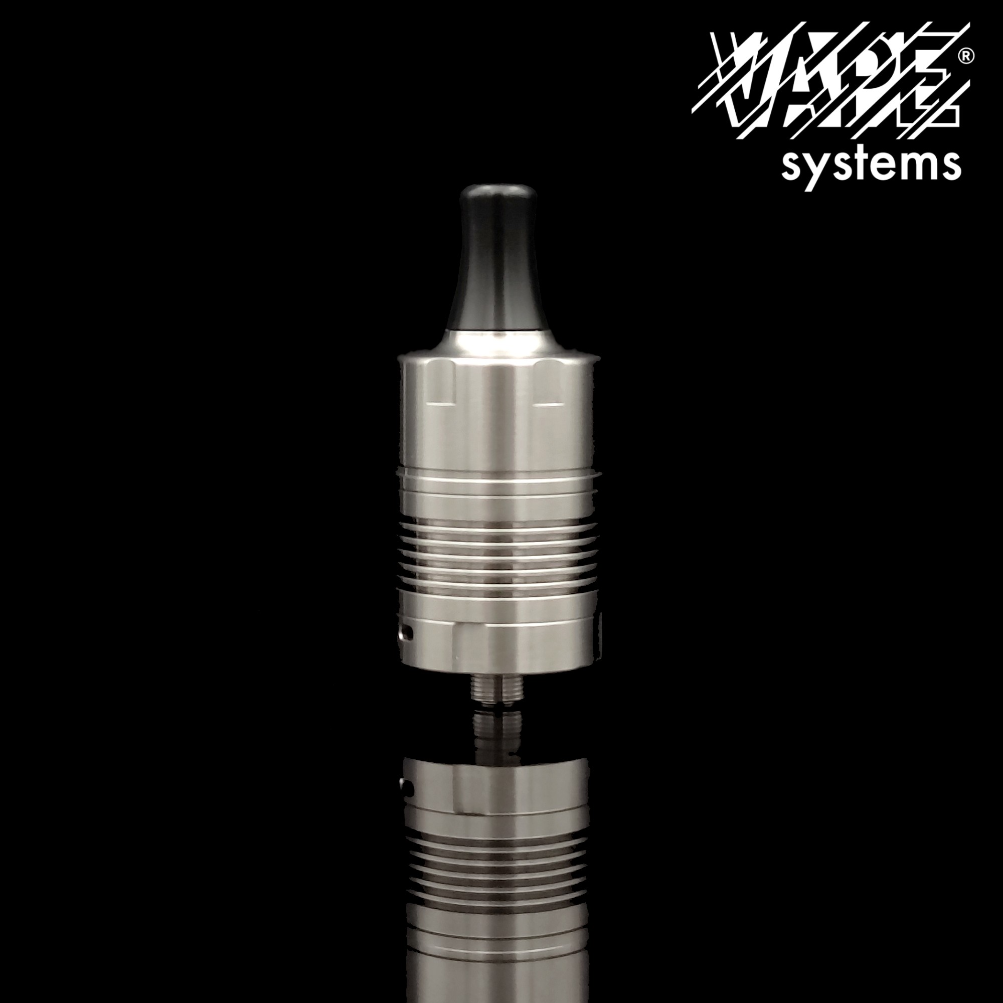 Caiman V.5 RDA Inox Tank - Vape Systems - Atelier del Vapore