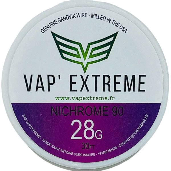 NICHROME 90 28ga - VAP EXTREME