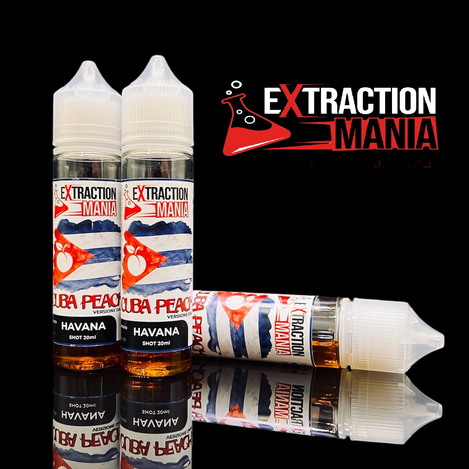 Extraction Mania - Havana Organic - Cuba Peach - 20ml V. Dark