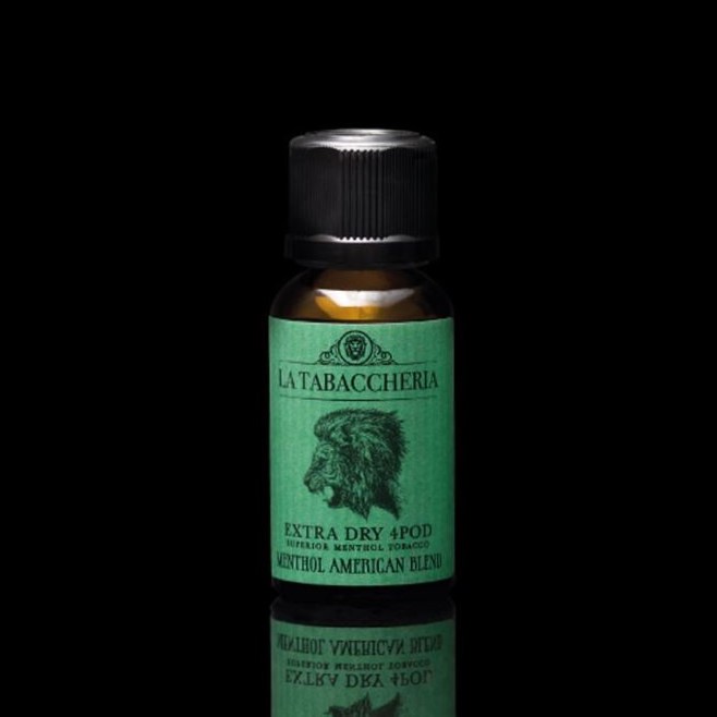 Aroma Concentrato Menthol American Blend Extra Dry white4Pod 20ml SHOT60 - La Tabaccheria