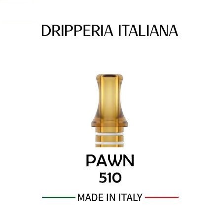 Drip Tip 510 PAWN Ultem - Dripperia Italiana